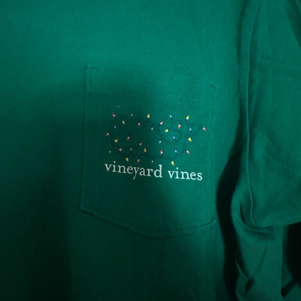Vineyard Vines Men's Holiday Long Sleeve Tee - Picture 2 of 4